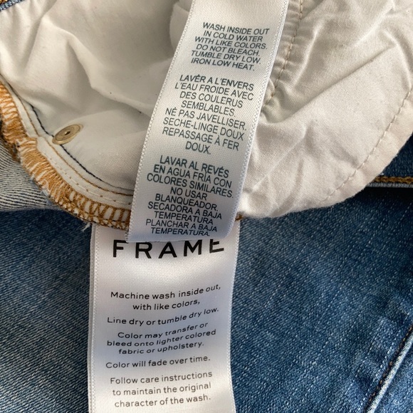 FRAME Denim Le High Flare Jeans size 26 - Picture 12 of 14
